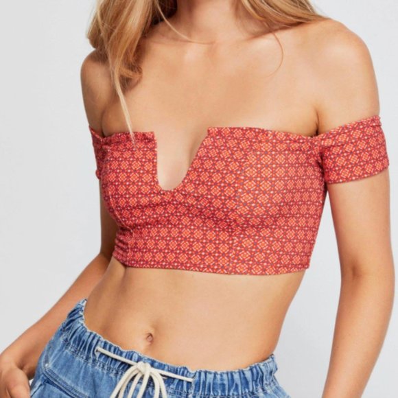 Free People Tops - NWT Free People Lucky Now Brami Crop Top XS